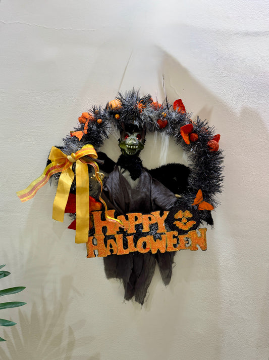 Halloween wreath