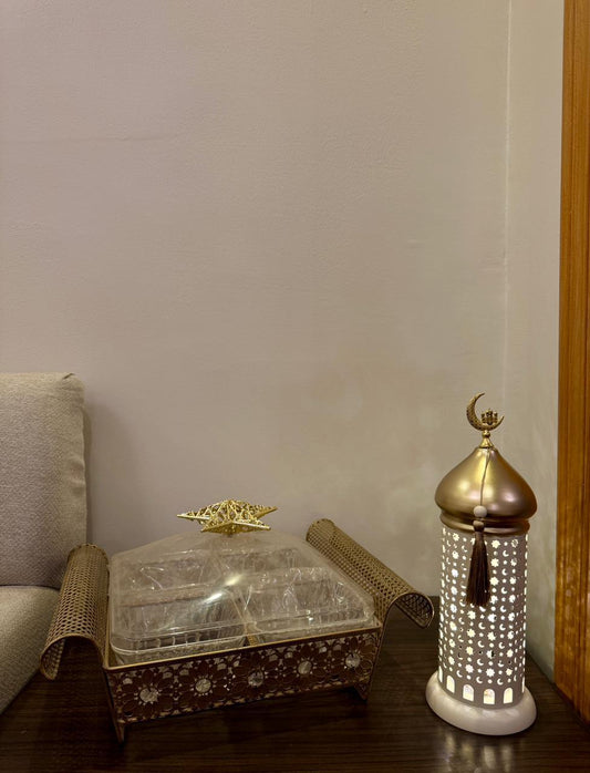Ramadan Glow Side Set & lantern