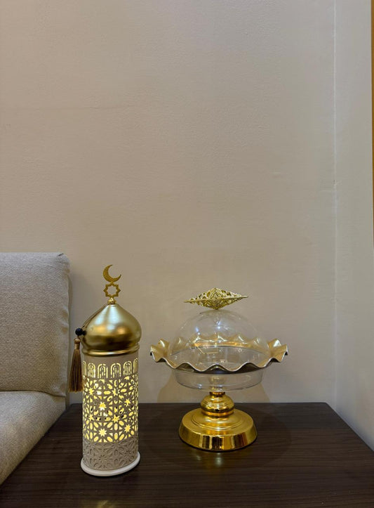 Golden Glow Side Table Set