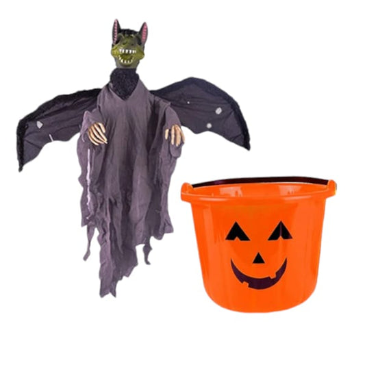 Zombie bat and halloween bucket bundle