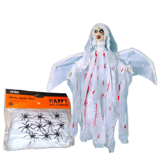 Spider web and ghost bride bundle