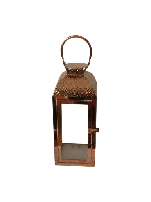 Ramadan Oxide Lantern with Geometric Shape