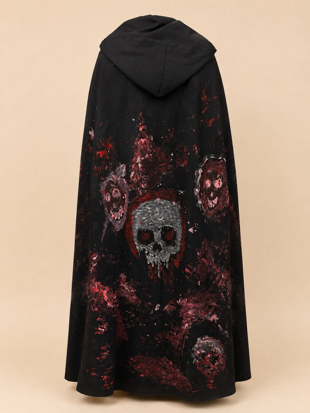 Haunted Skull Cape