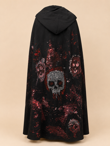 Haunted Skull Cape