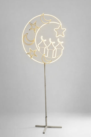 Crescent Mosque Light Stand