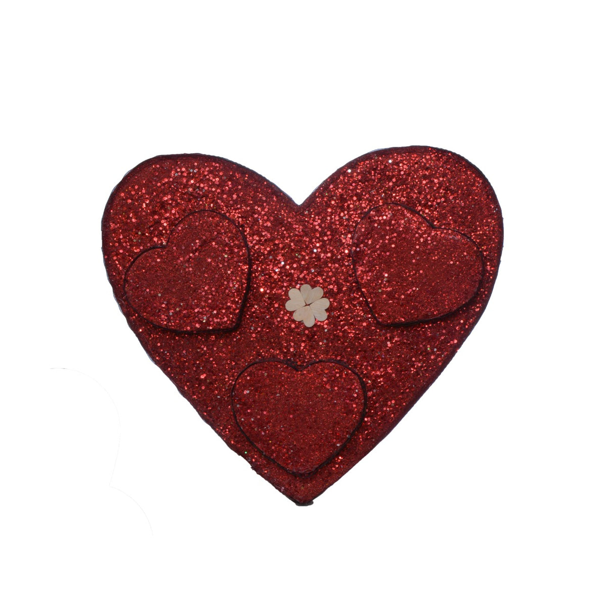 Red Frame Heart Shape