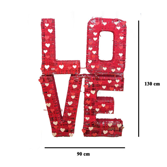 Valentine Lighting Love word