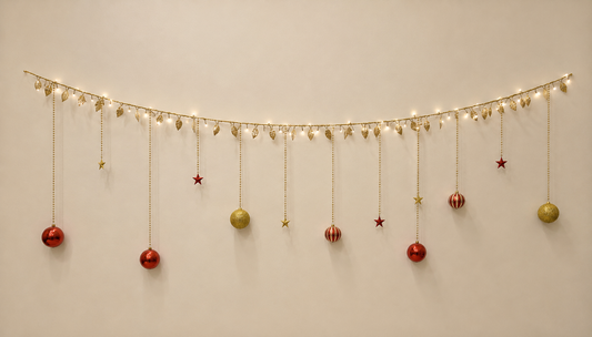 Star & Ornament Garland