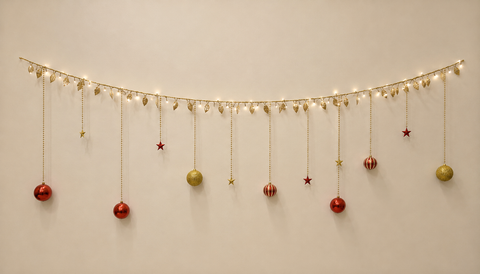 Star & Ornament Garland