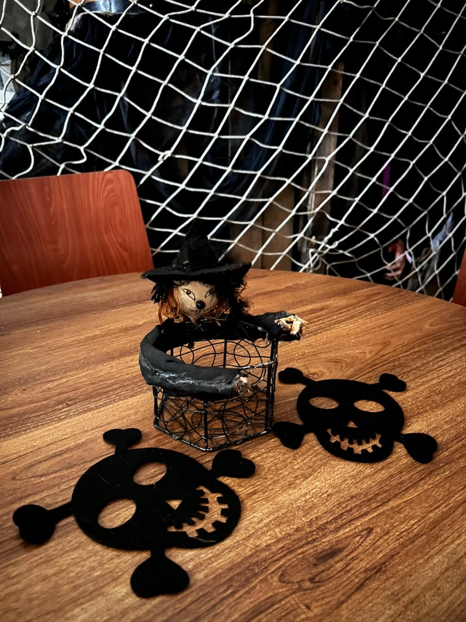 Halloween Witch Basket