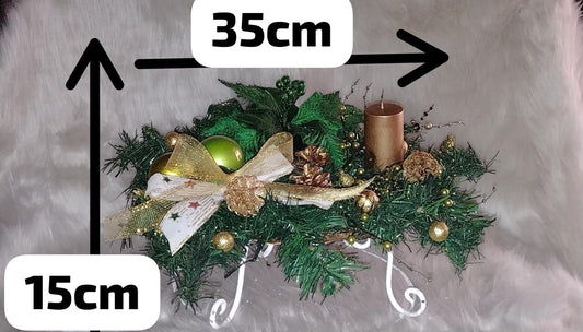 Garland on plate