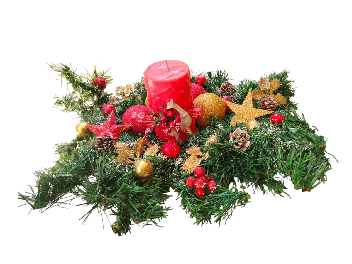 Garland centerpiece