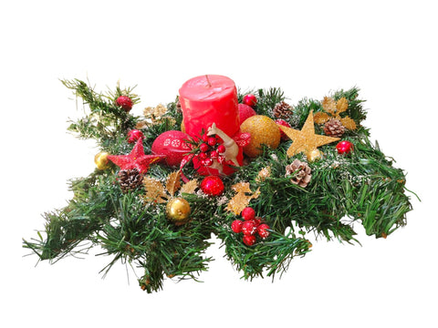 Garland centerpiece