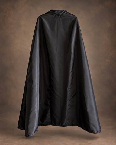 Kids’ Black Hooded Halloween Cape