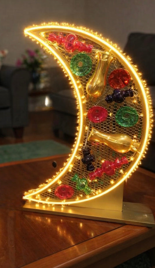 Ramadan Crescent Decorative Figures