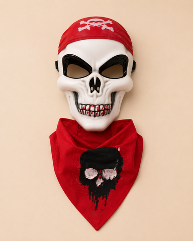 Pirate Skull Mask Set