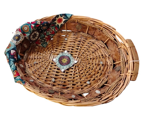 Handwoven Ramadan Decorative Basket