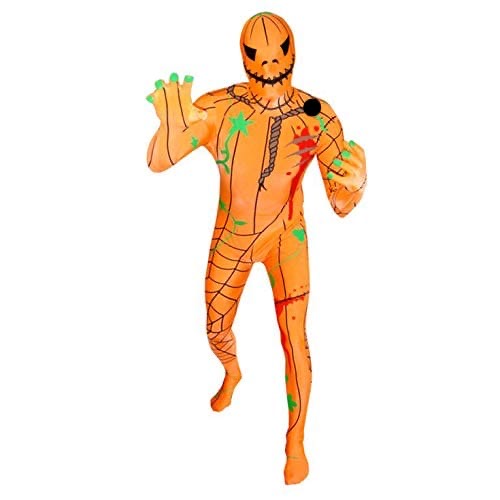Halloween pumpkin monster costume
