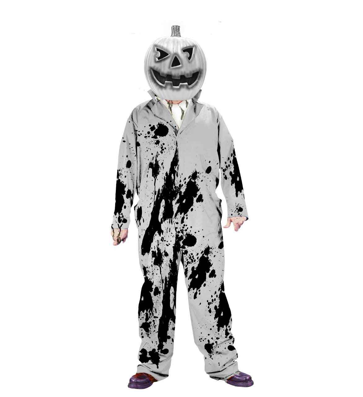 White Stained Salvador Dali Costume ( price without head mask )