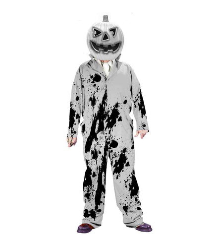 White Stained Salvador Dali Costume ( price without head mask )