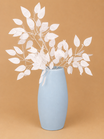 White Botanical Vase Arrangement