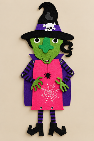 Halloween Hanging Witch Decoration