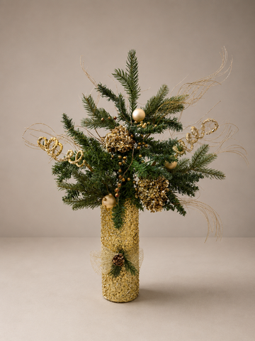 Gold Elegance Christmas Arrangement