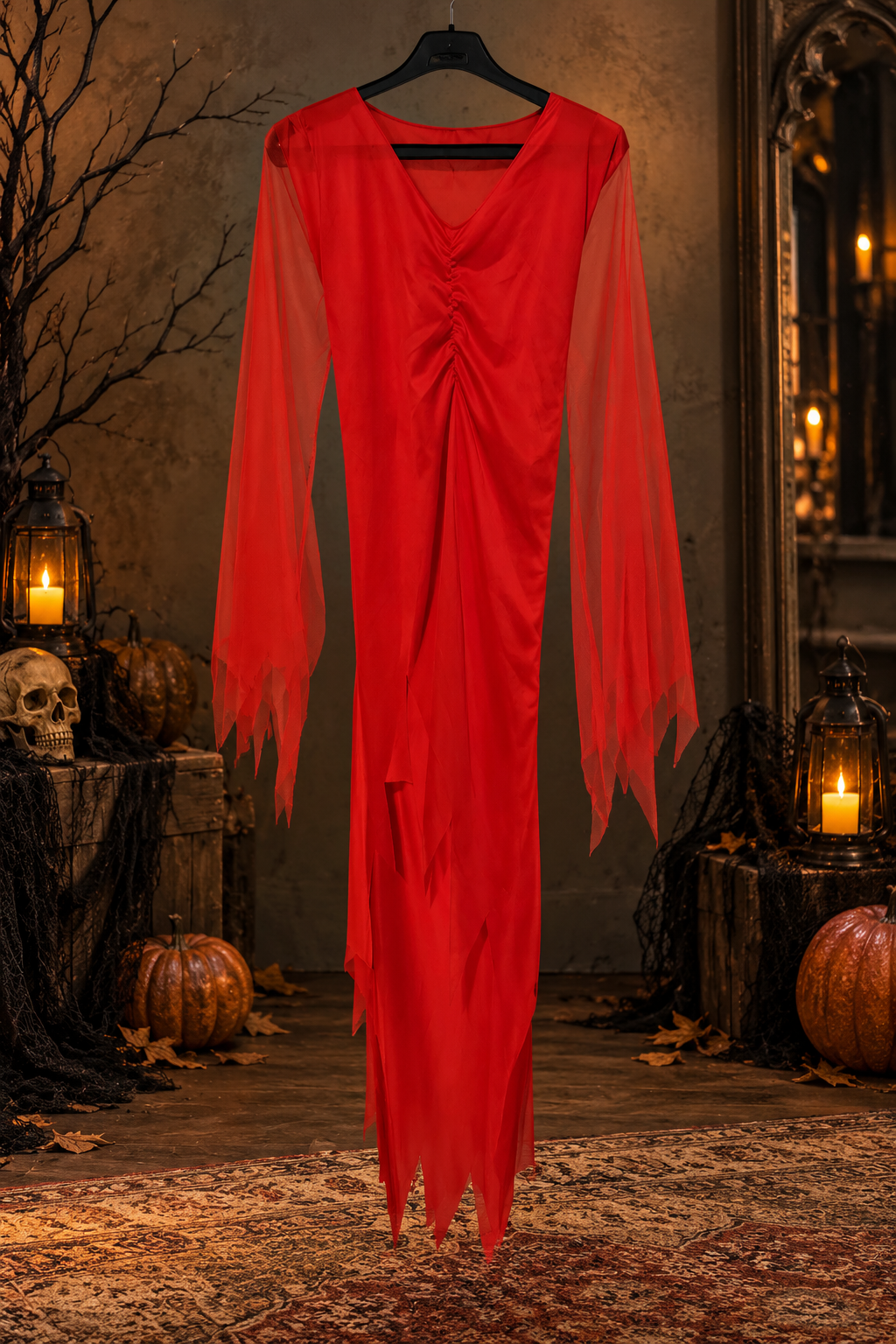 Red Ghost Halloween Costume