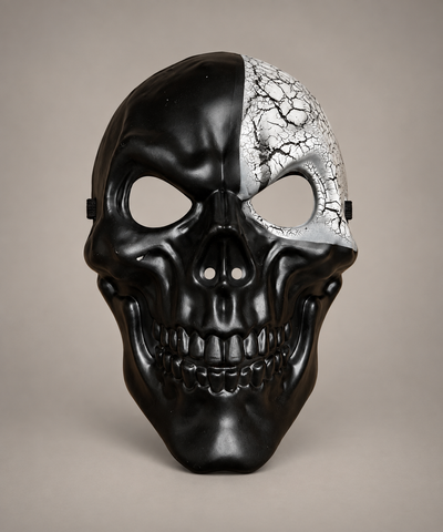 Half-Cracked Skull Mask