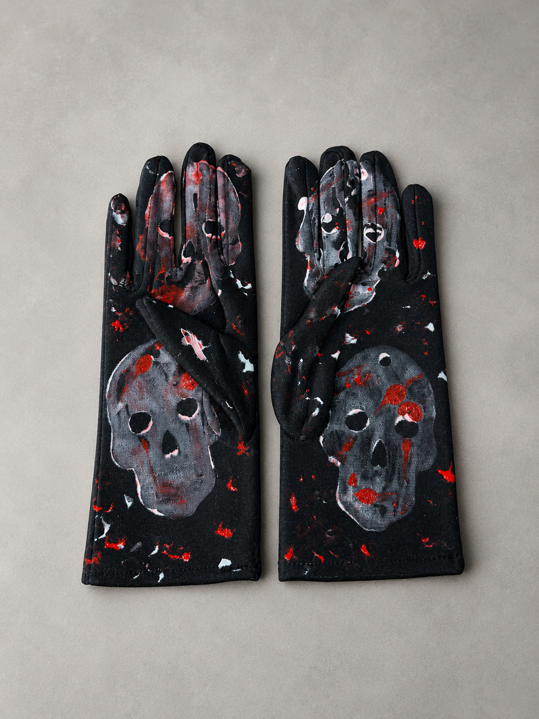Bloody Skull Gloves