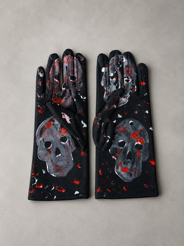 Bloody Skull Gloves