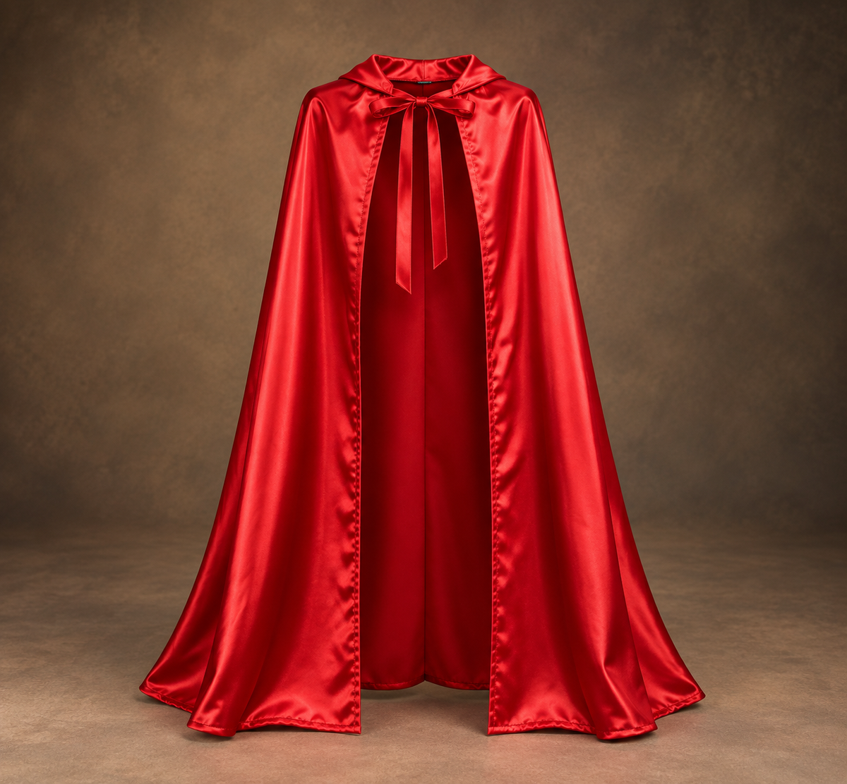 Kids’ Red Hooded Cape