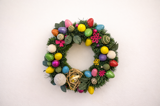 Easter Egg Wreath