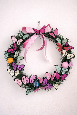 Butterfly Easter Wreath