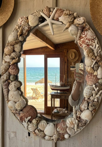 Seashell Statement Mirror