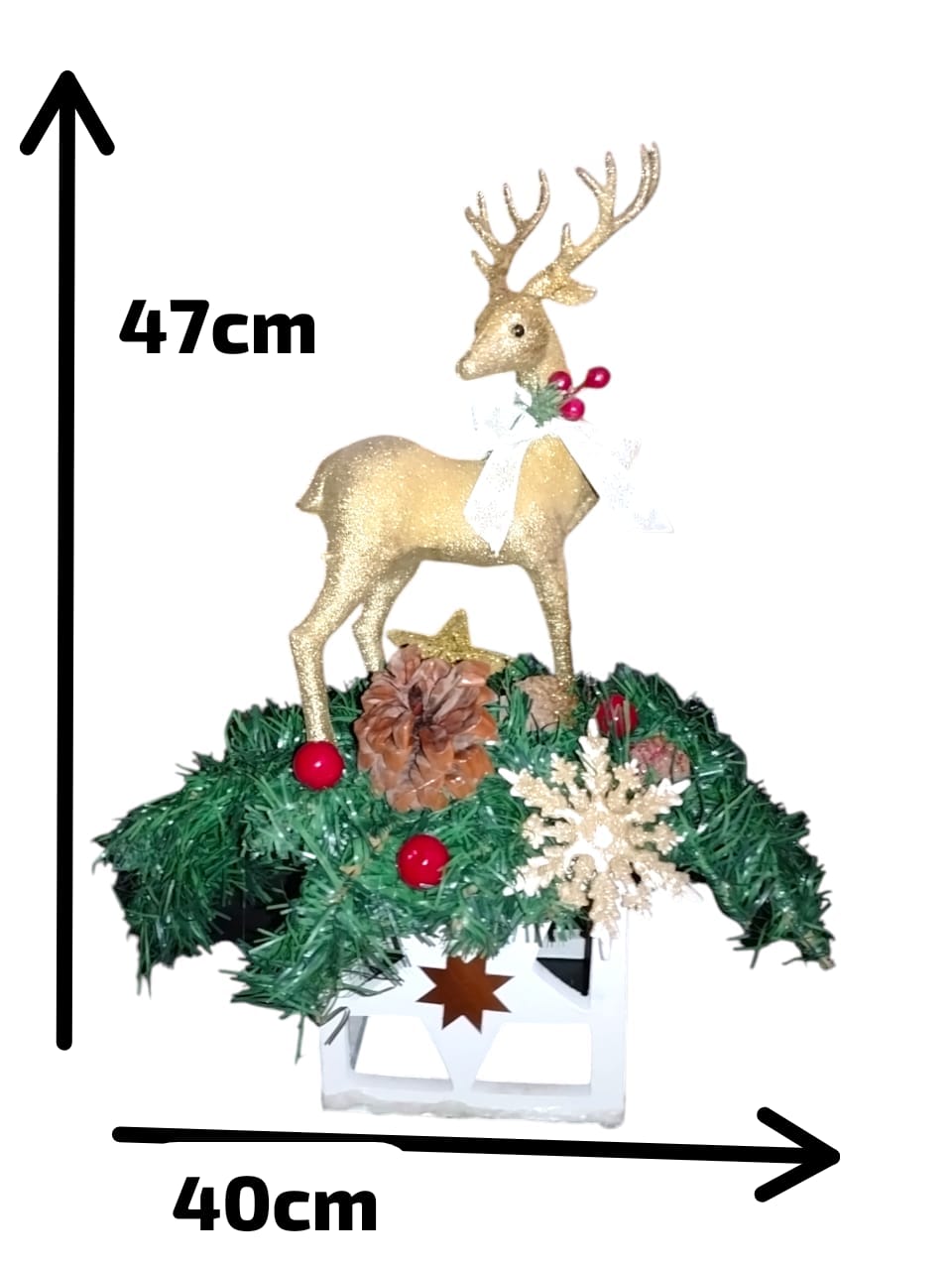 Garland centerpiece