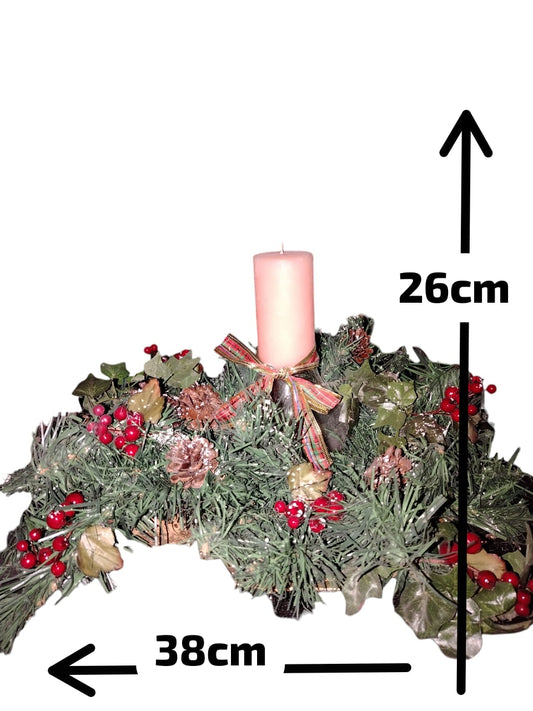Garland centerpiece
