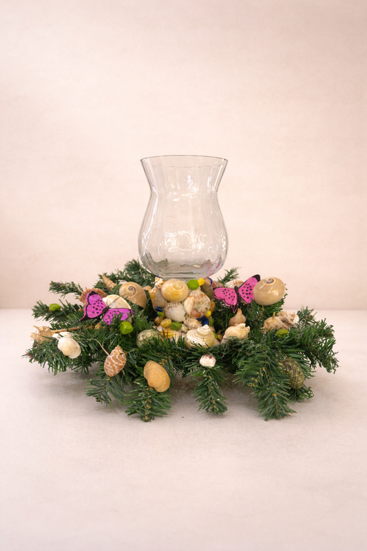 Shell Candle Holder