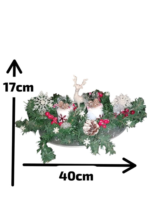 Garland centerpiece