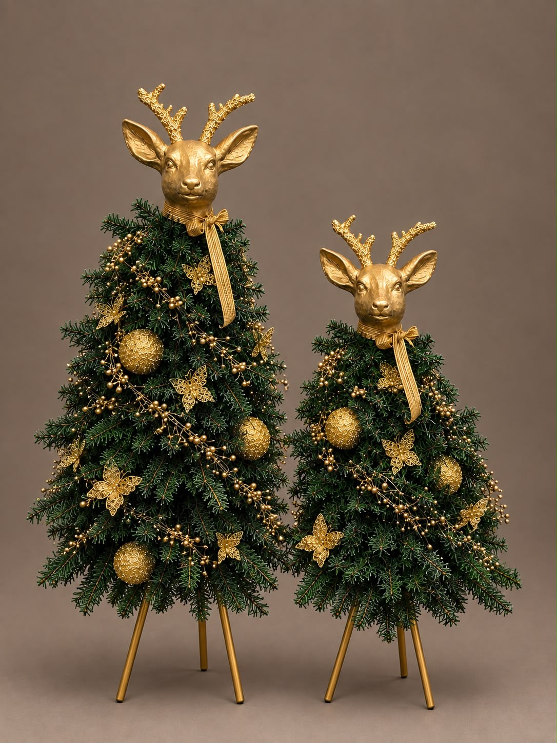 Majestic Reindeer Trees