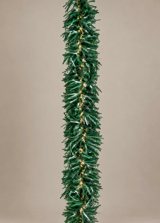 Green & Gold Christmas Garland – 2.7 M