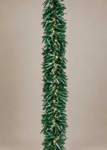 Green & Gold Christmas Garland – 2.7 M