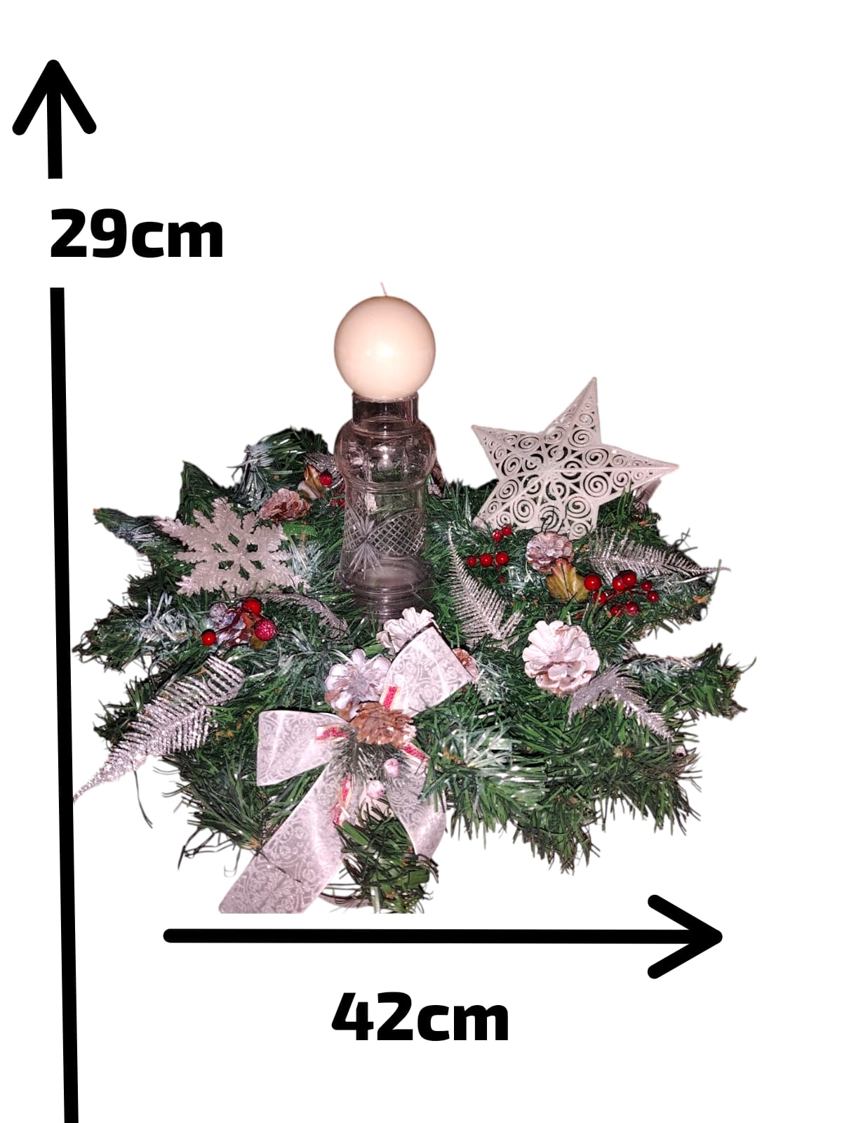 Garland centerpiece
