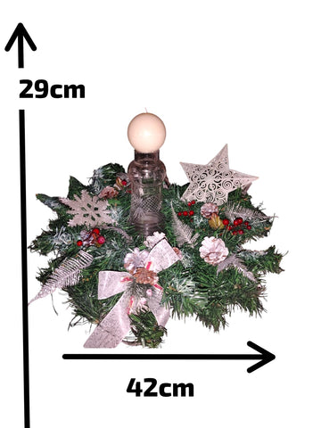 Garland centerpiece