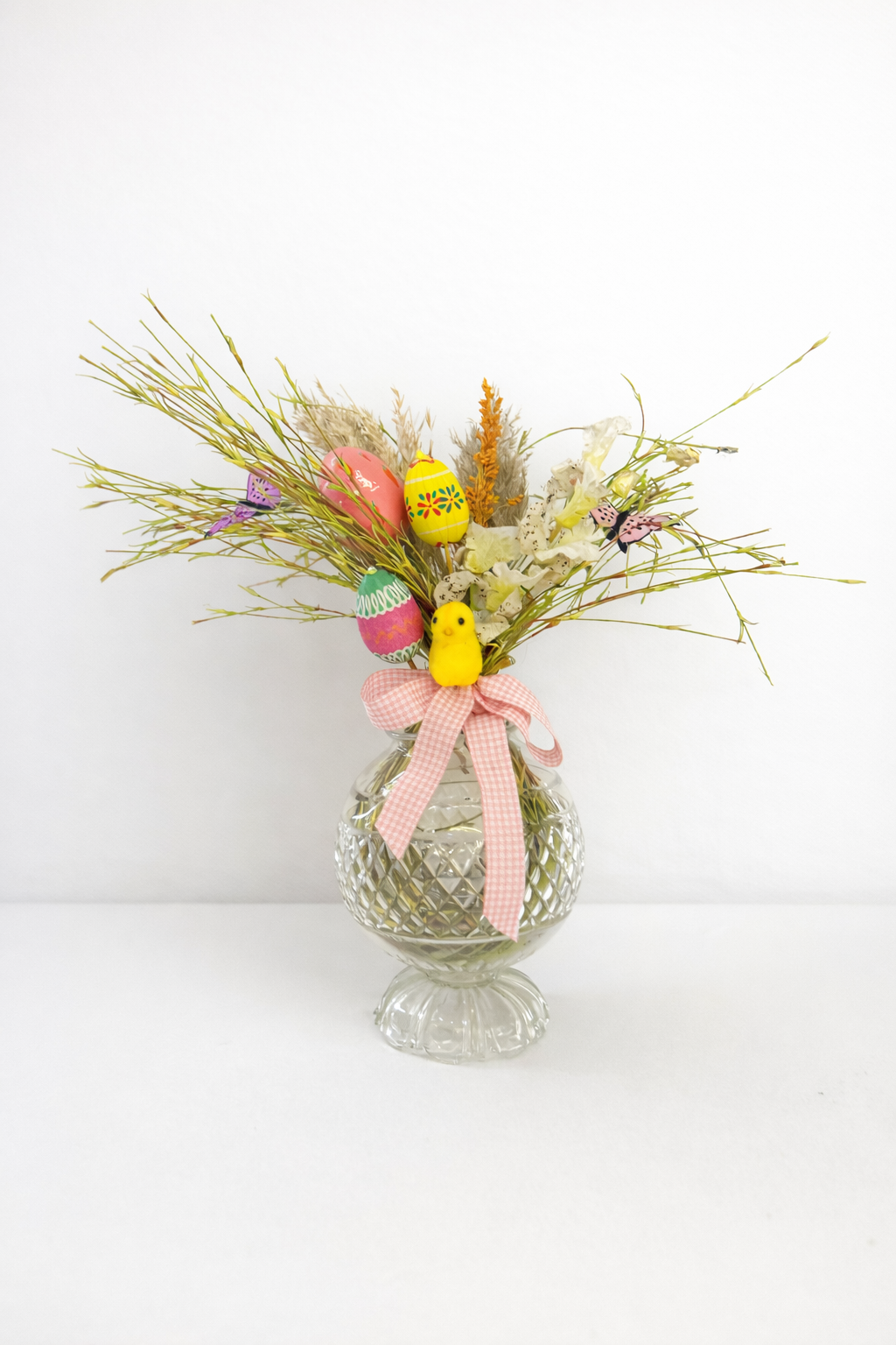 Easter Egg Floral Vase
