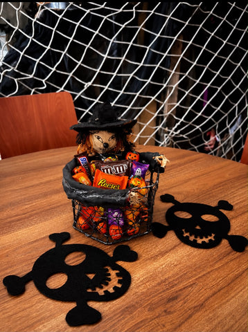 Halloween Witch Basket