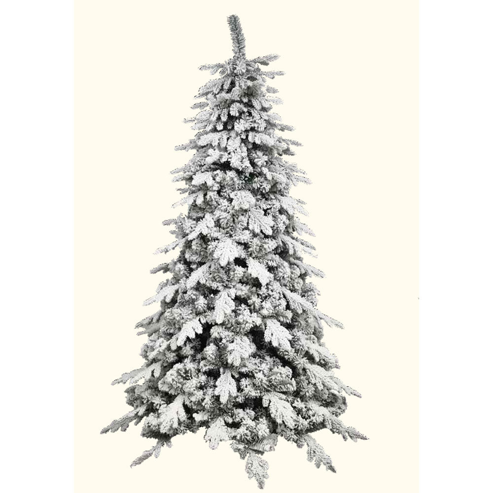 Thick White Christmas Tree 2.4 Meters