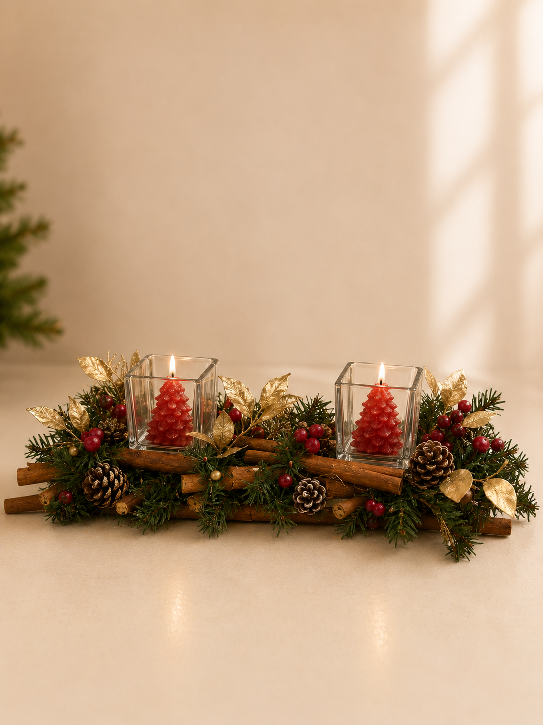 Christmas Glow Centerpiece
