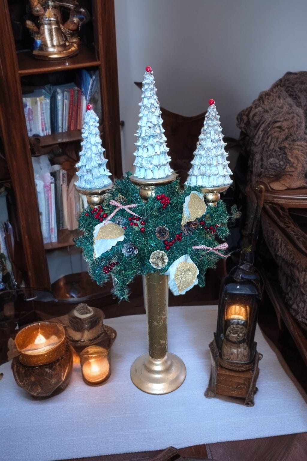 Candle holder centerpieces