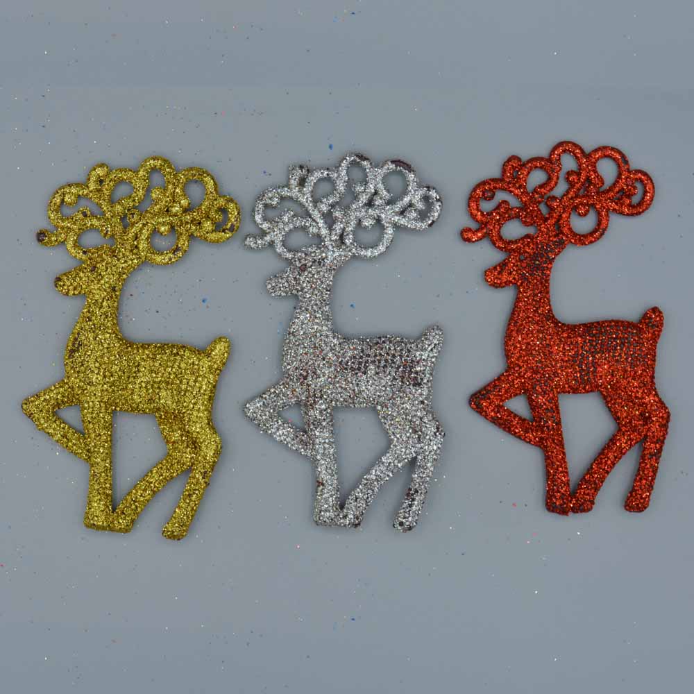 Red Christmas gazelle